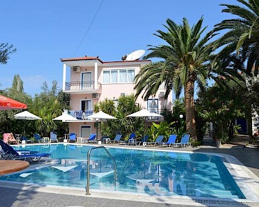 Appartementen Anaxos Garden Lesbos zwembad