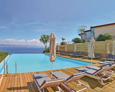 Belvedere Hotel Lesbos zwembad
