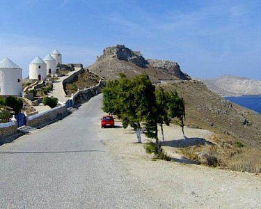 Molentjes en kasteel Leros