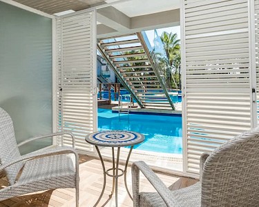 Long Beach Resort swim-up kamer