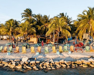 Kontiki Beach Resort Curaçao strandstoeljtes