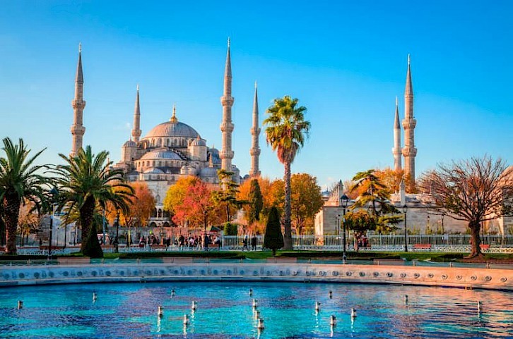 Blauwe Moskee Istanbul Turkije