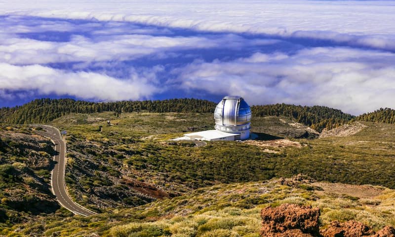 Observatorium hoogste punt La Palma