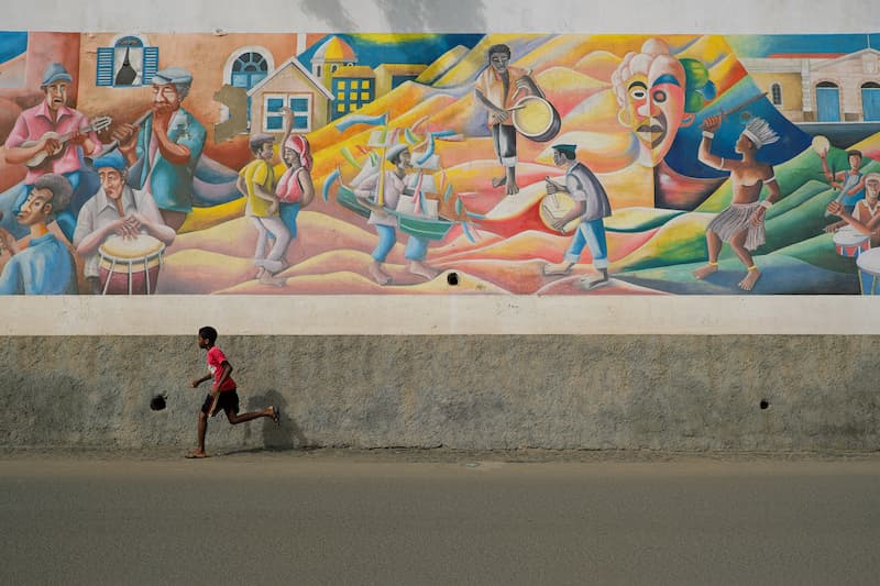 Kaapverdië streetart