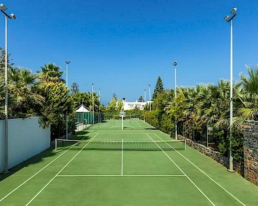 The Island Kreta tennisbanen