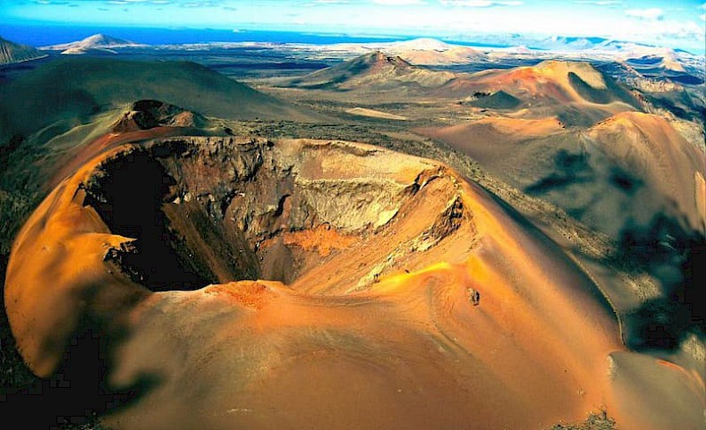 Timanfaya Nationaal Park Lanzarote krater