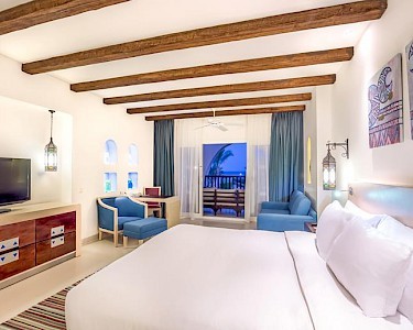 Hilton Marsa Alam Nubian Resort slaapkamer