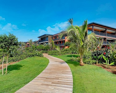 Hilton Cabo Verde Sal Resort tuin