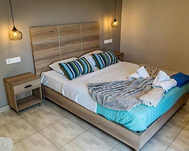 Bungalows & Appartementen Zante Flower Deluxe slaapkamer