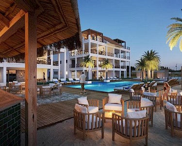 Bloozz Resort Bonaire terras
