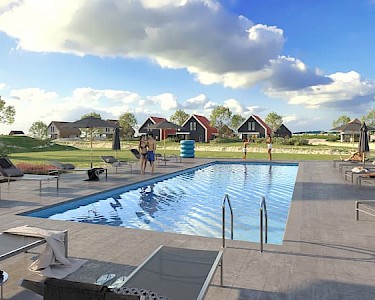 Dormio Resort Nieuwvliet-Bad buitenzwembad