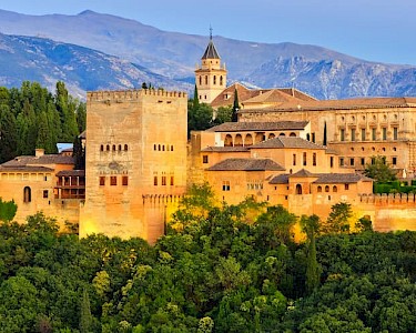Alhambra Paleis Granada Spanje