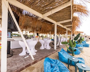 Hotel Elesio Albanië strandbar