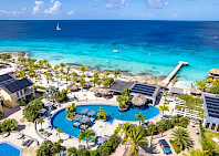 Delfins Beach Resort Bonaire bovenaf