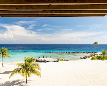 Curaçao Marriott Beach Resort strand uitzicht