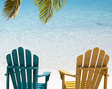 Strandstoeltjes Eagle Beach Aruba