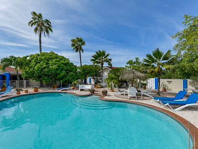 Hacienda Wayaca Aruba zwembad
