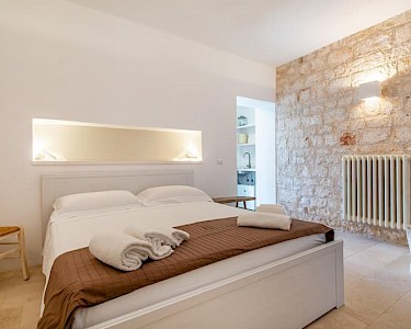 Piccoli's Trulli Puglia slaapkamer