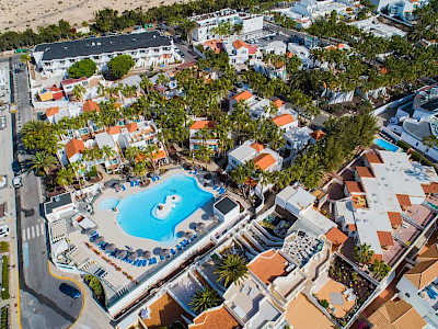 Bahia Calma Beach Fuerteventura bovenaf